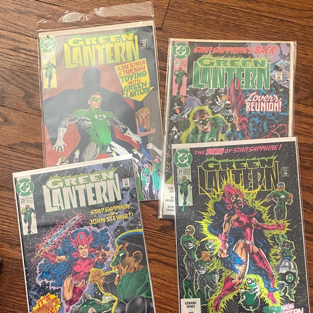 Green Lantern Comic Book Set